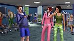 Die Sims im Fitness Studio.